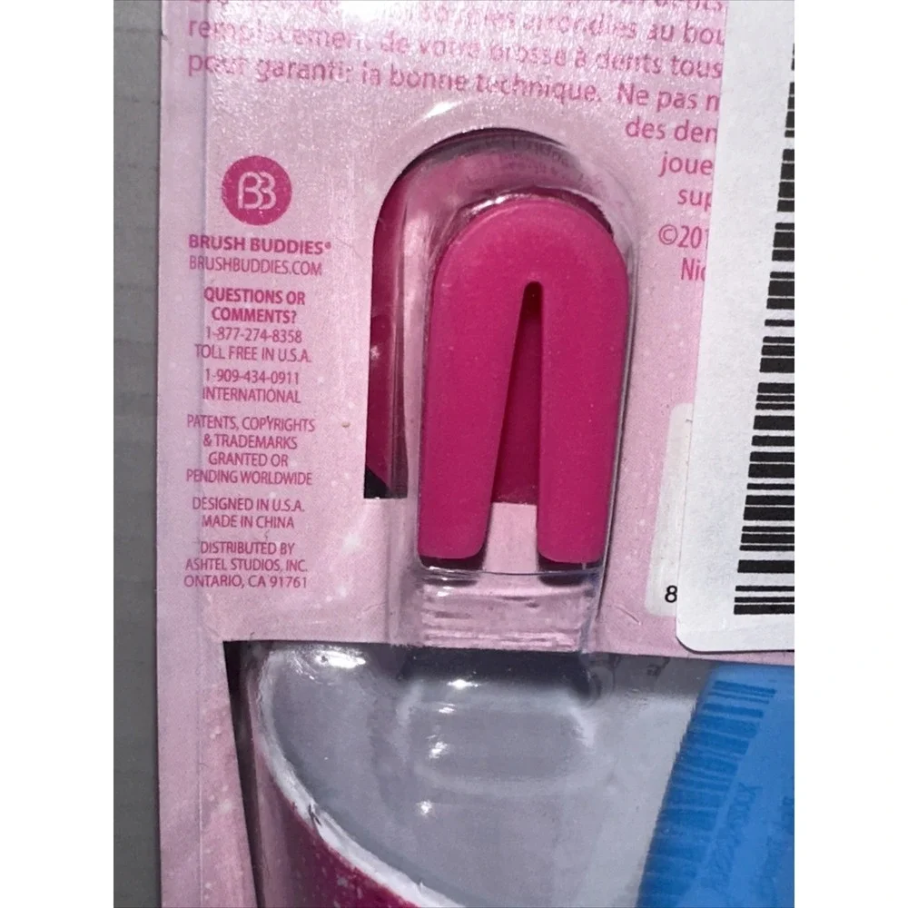 Brush Buddies JoJo Siwa Toothbrush Set with Rinsing Cup and Brush Cap New